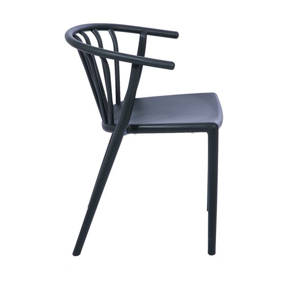 Ciemnozielone krzesło ogrodowe Bonami Essentials Capri-image-2