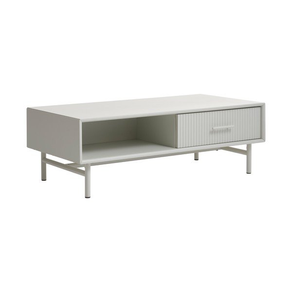 Jasnoszary stolik 60x120 cm Palma – Unique Furniture