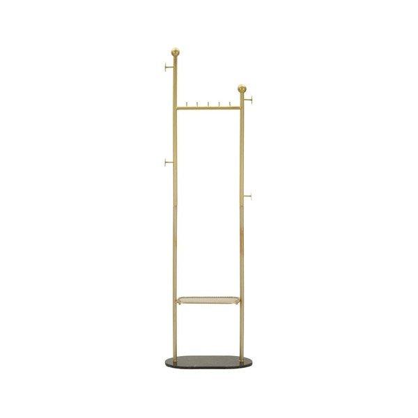 Metalowy wieszak w kolorze złota 48x178 cm Olaf – Mauro Ferretti-image-4