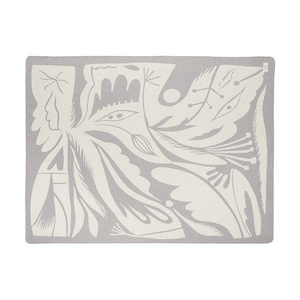 Jasnoszary koc 165x200 cm Lino – noo.ma