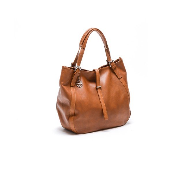 Torebka skórzana Isabella Rhea 2109 Cognac-image-1