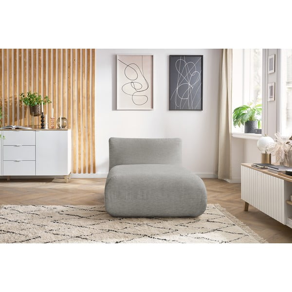 Beżowy sztruksowy moduł sofy Lecomte – Bobochic Paris-image-1