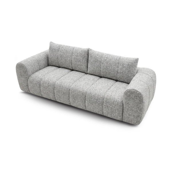 Jasnoszara sofa 242 cm Nesty – Bobochic Paris-image-4