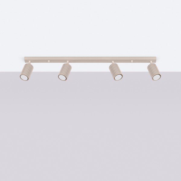 Szarobrązowa metalowa lampa punktowa 6,5x81 cm Gleam – Sollux-image-2