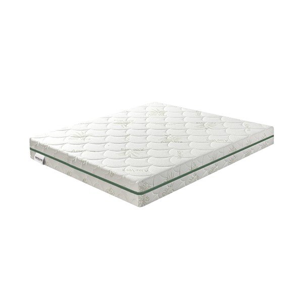 Twardy/średnio twardy dwustronny materac piankowy 160x200 cm BonRelax HR VISCO – BENAB