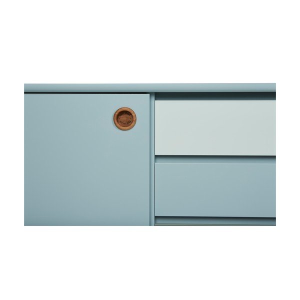 Miętowa niska komoda 114x80 cm Color Box – Tom Tailor-image-1