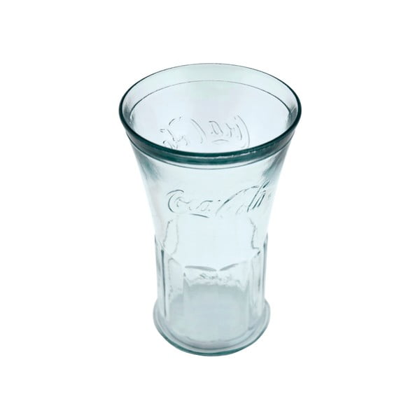 Szklanka ze szkła z recyklingu Ego Dekor Coca Cola, 450 ml