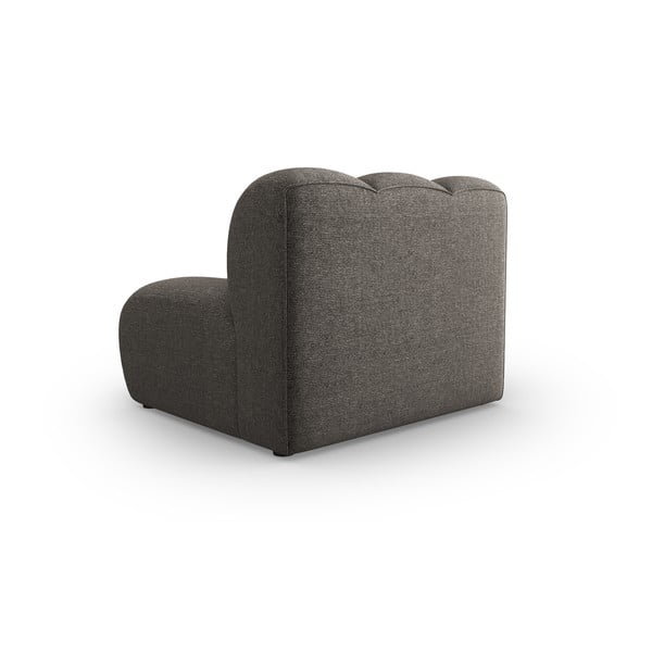 Ciemnoszary moduł sofy (moduł środkowy) Lupine – Micadoni Home-image-3