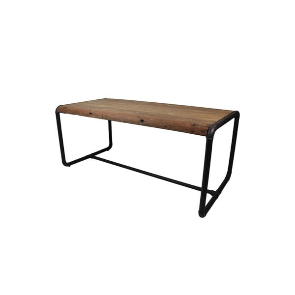 Stół z blatem z drewna akacjowego HSM Collection SoHo, 90x180 cm