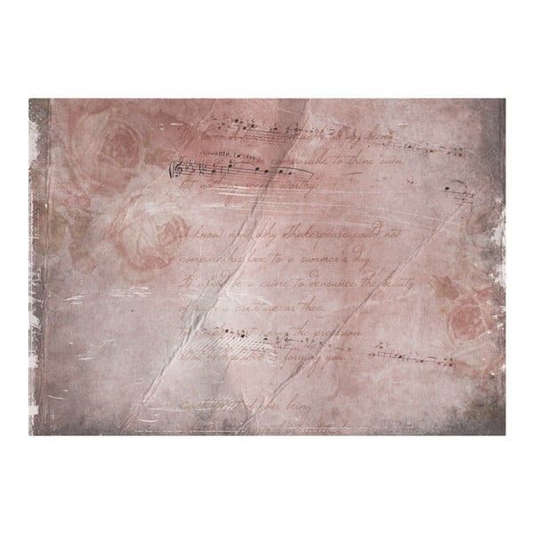 Winylowy dywan Romantic Song, 99x120 cm