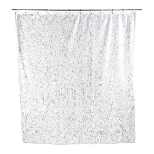 Zasłona prysznicowa Wenko Deluxe, biała