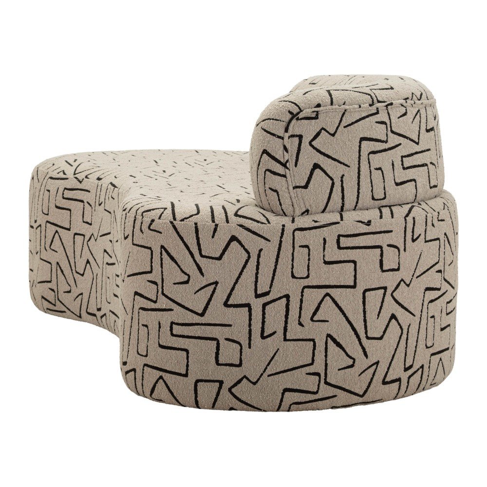 Beżowa sofa z materiału bouclé 176 cm Nairobi – Mauro Ferretti (zdjęcie 5)