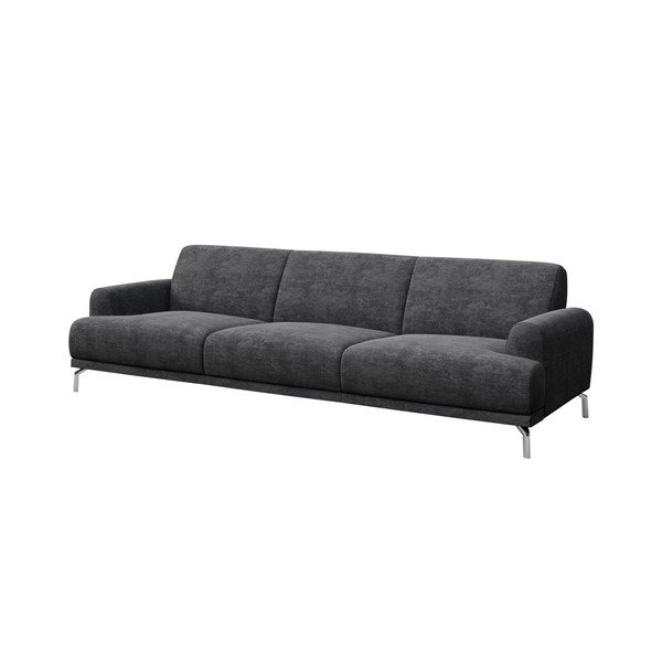 Ciemnoszara sofa MESONICA Puzo, 240 cm-image-2