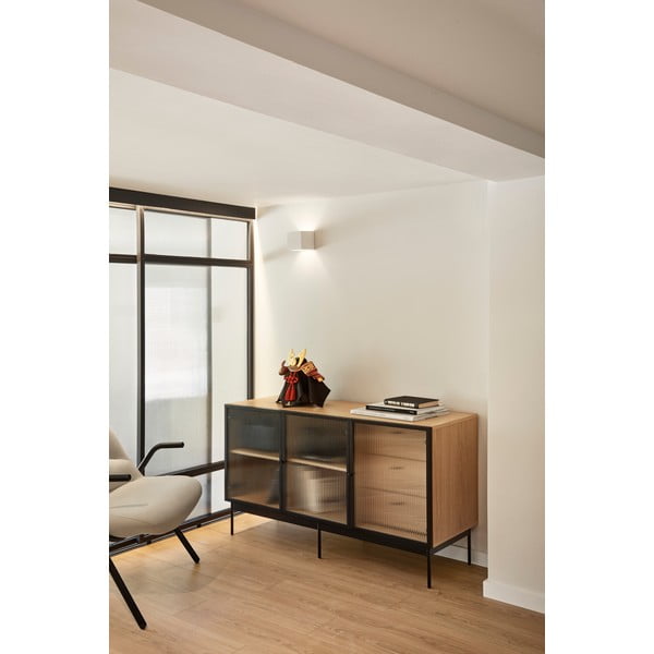 Komoda w dekorze dębu Teulat Blur, szer. 140 cm-image-1