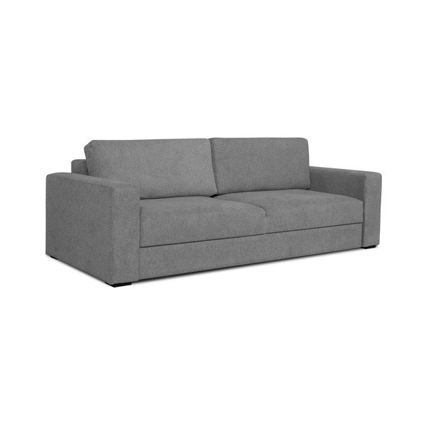 Szara sofa rozkładana 238 cm Resmo – Scandic-image-1
