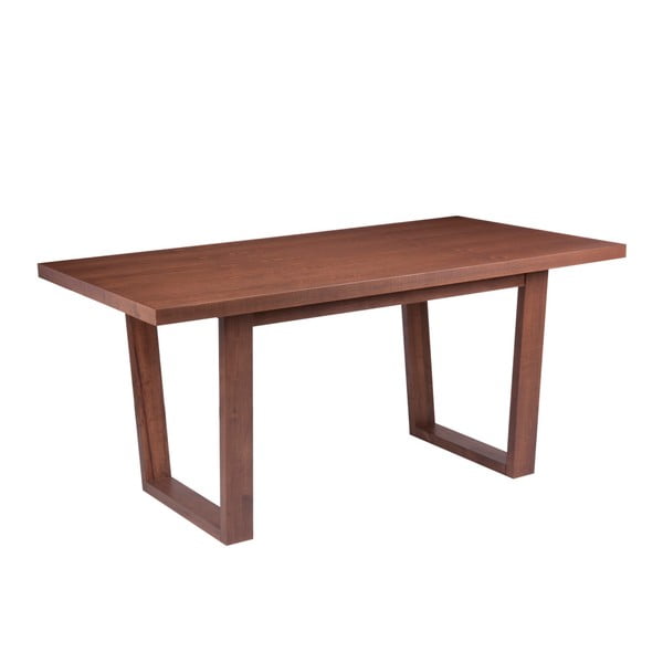 Stół w dekorze drewna orzechowego sømcasa Amber, 160x90 cm