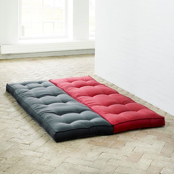 Fotel rokładany Karup Dice Red/Gray-image-1