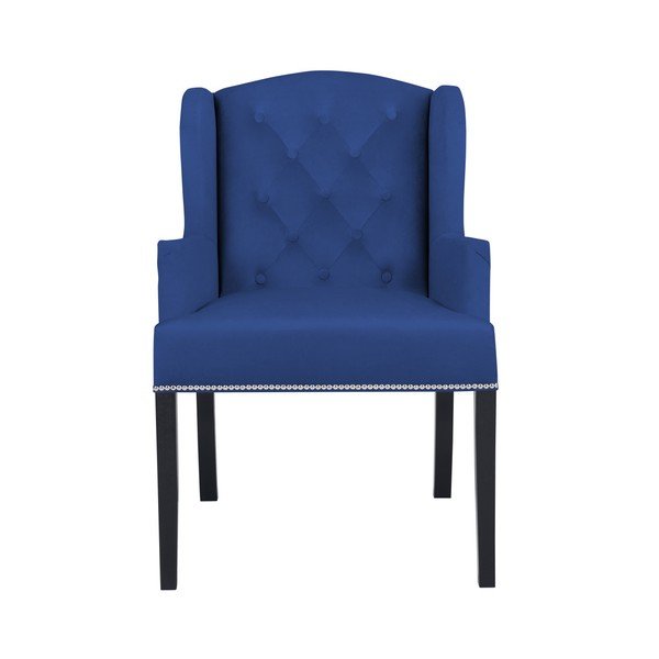Ciemnoniebieski fotel Mazzini Sofas Apollo-image-3