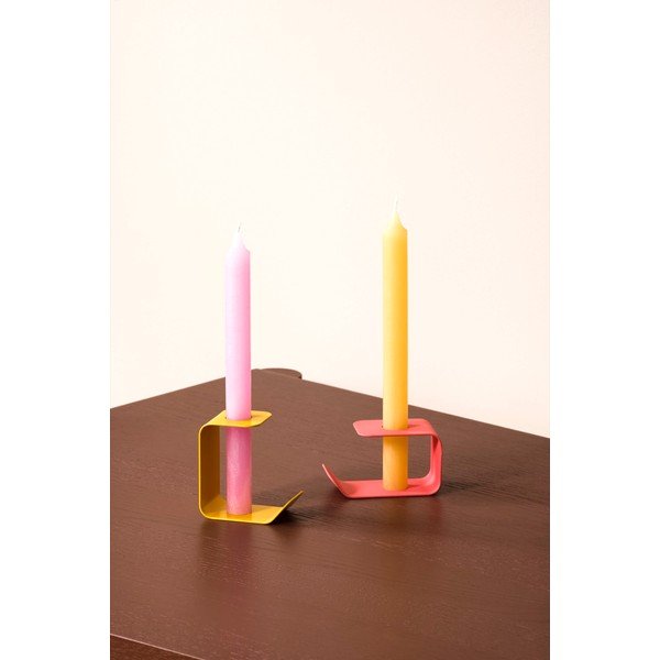 Metalowy świecznik Flec – noo.ma-image-1