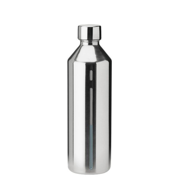 Butelka do saturatora ze stali nierdzewnej w kolorze srebra Brus – Stelton