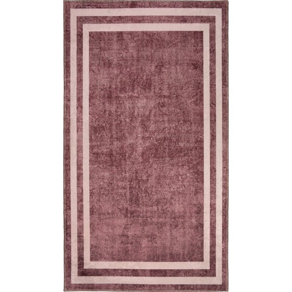 Czerwony dywan odpowiedni do prania 80x50 cm – Vitaus