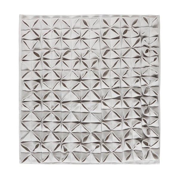 Dywanik łazienkowy Origami 60x60 cm, szary