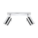 Metalowa lampa punktowa w kolorze srebra 6x30 cm Etna – Sollux