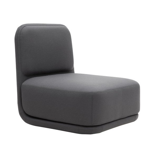 Ciemnoszary fotel Softline Standby Medium-image-2