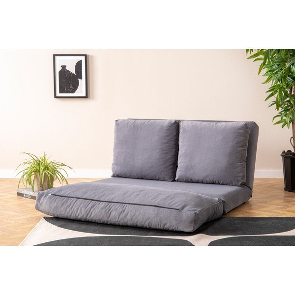 Szara rozkładana sofa 120 cm Taida – Balcab Home-image-1