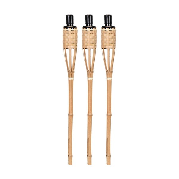 Zestaw 3 bambusowych pochodni Esschert Design-image-1