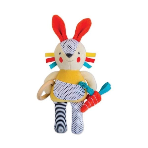 Zabawka stymulująca rozwój dziecka Petit collage Bunny