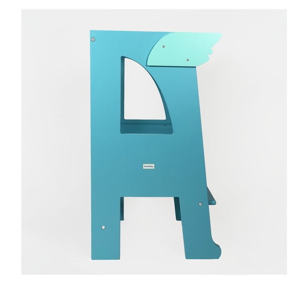 Turkusowy pomocnik kuchenny dla dzieci Montessori – Rocket Baby-image-2