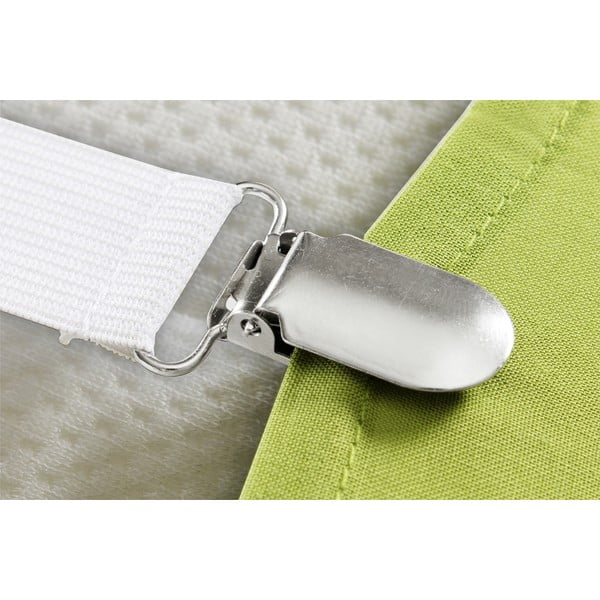 Białe napinacze do prześcieradła zestaw 3 szt. 2,5x100 cm – Maximex-image-1