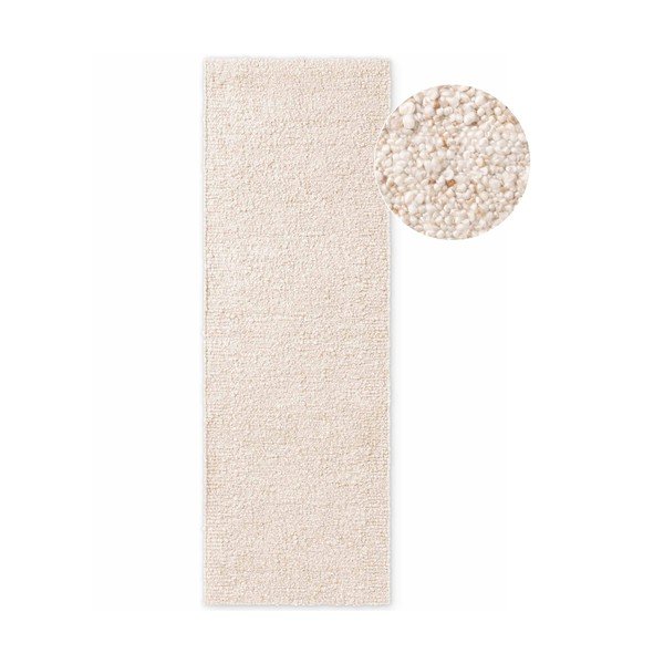 Kremowy chodnik z materiału bouclé tkany ręcznie 80x200 cm Notting Hill Portobello – Ted Baker