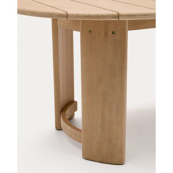 Stół z litego drewna eukaliptusowego 110x280 cm Xoriguer – Kave Home-image-3