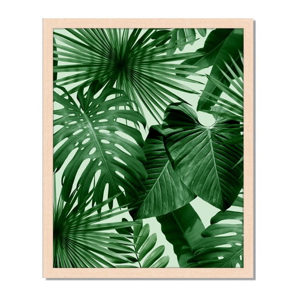 Obraz w ramie Liv Corday Scandi Plant, 40x50 cm