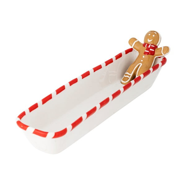 Biała ceramiczna miska ze świątecznym motywem 110 ml Ginnie – Bloomingville-image-3