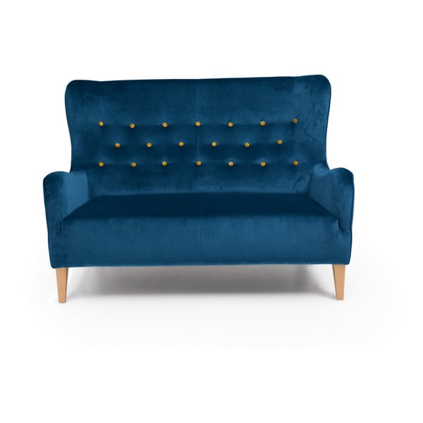 Niebieska sofa Max Winzer Medina, 148 cm-image-1