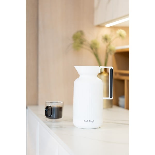 Biały termos 1 l Lungo – Vialli Design-image-2