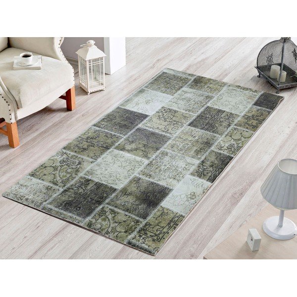 Dywan Patchwork Yesil, 80x150 cm
