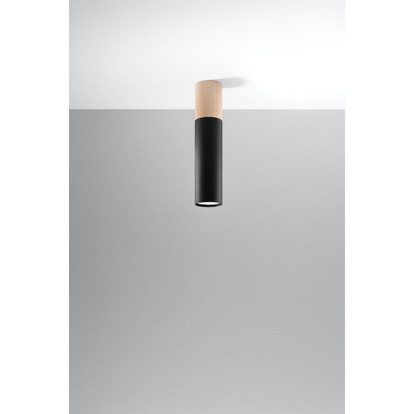 Czarna lampa sufitowa Sollux Paul-image-3