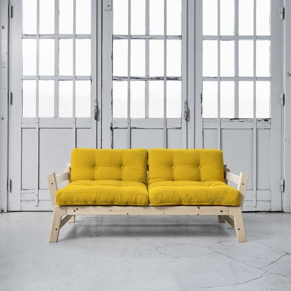 Sofa rozkładana Karup Step Natural/Amarillo-image-1