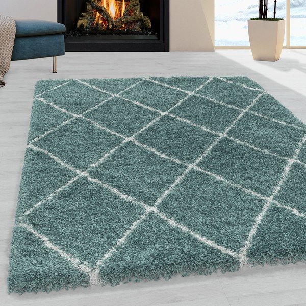 Turkusowy dywan 80x150 cm Alvor – Ayyildiz Carpets-image-1