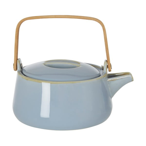 Niebieski porcelanowy dzbanek do herbaty 1 l Juna – Premier Housewares