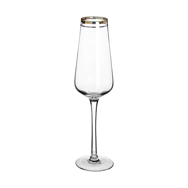 Zestaw 4 kieliszków do szampana z ręcznie dmuchanego szkła Premier Housewares Charleston, 2,7 dl