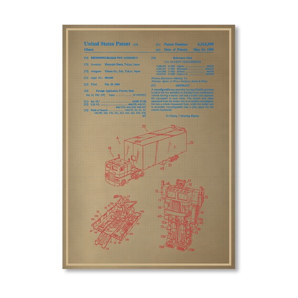 Plakat Optimus Prime, 30x42 cm