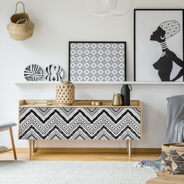 Dekoracyjna tapeta na meble Ambiance Ethnic-image-1