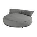 Szare tapicerowane łózko ogrodowe Emma – Hartman