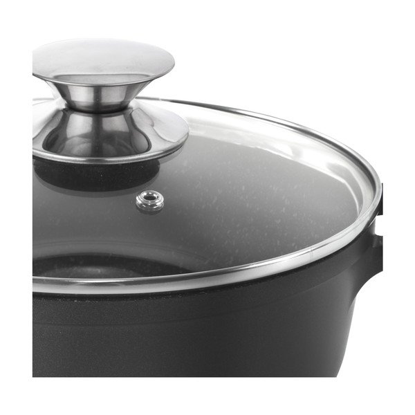 Aluminiowy garnek ze szklaną pokrywką Orion Grande, ø 28 cm-image-2
