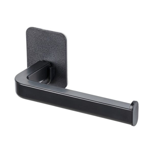 Czarny plastikowy uchwyt na papier toaletowy bez wiercenia Parma – Allstar-image-4